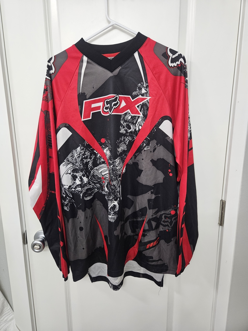 Vintage Y2K Fox Racing Jersey Medium